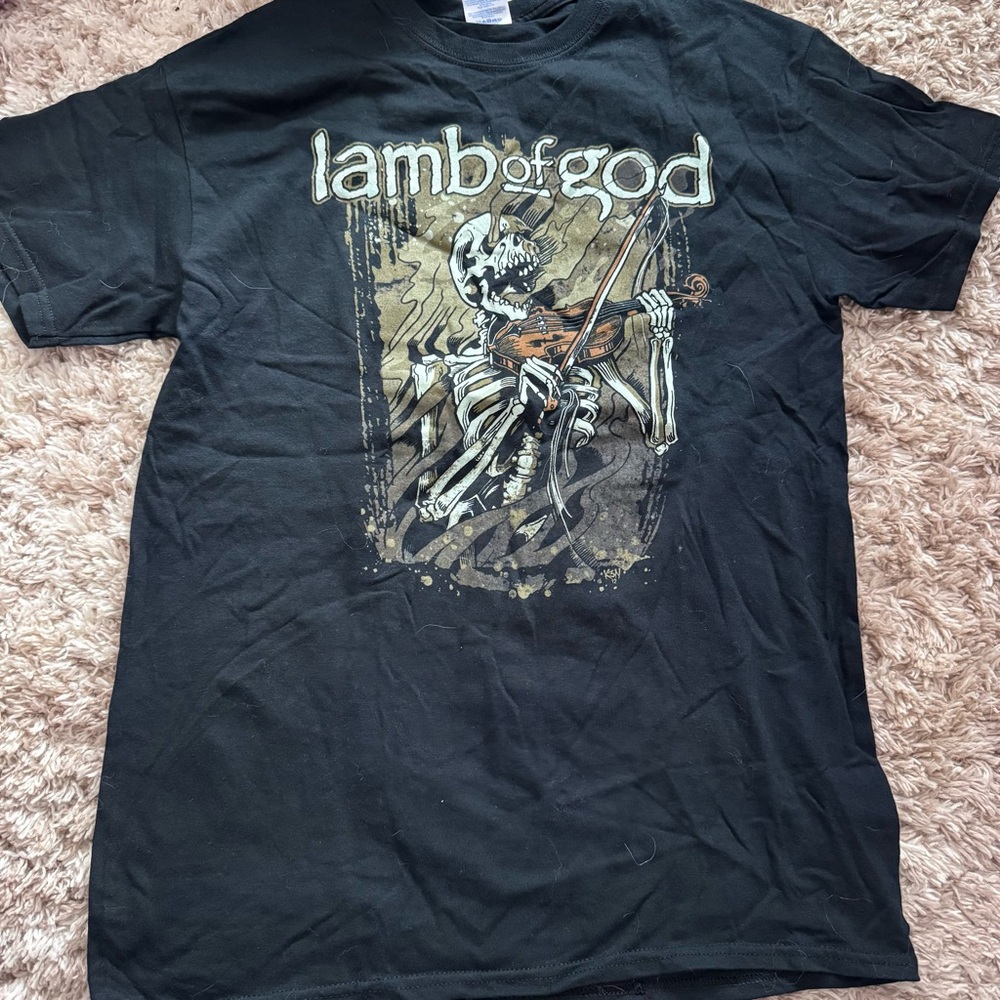 NWOT Lamb of God 2012 Tour Date Tee